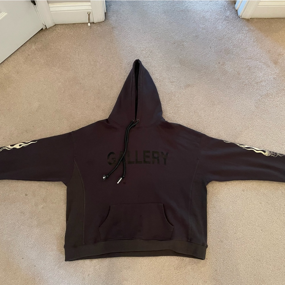 Gallery dept flame hoodie